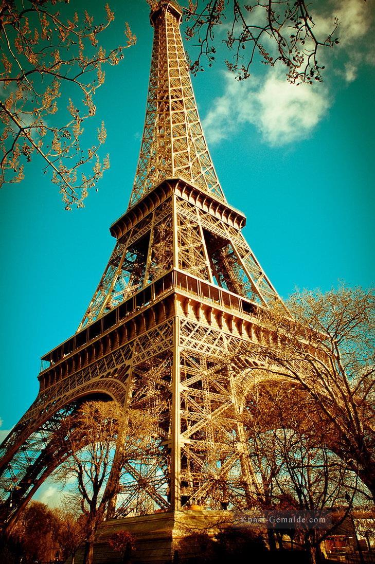 Eiffelturm retro von kath Ölgemälde